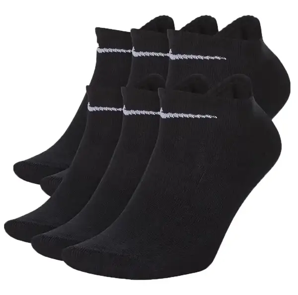 Шкарпетки Nike U NK EVERYDAY LTWT NS 6PR 132 чорний Уні 46-50 купити