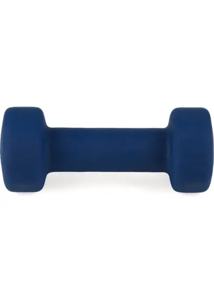 Набір неопренових гантелі Queenfit 2х2 кг темно-синій купити недорого в Україні, фото 3