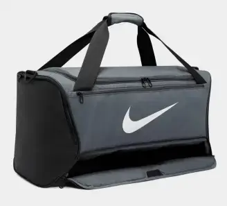 Сумка Nike NK BRSLA M DUFF - 9.5 60L сірий, чорний Уні 63,5х30,5х30,5 см купити недорого в Україні, фото 2