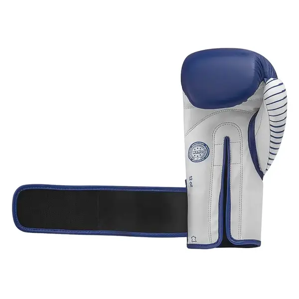 Перчатки с лицензией Wako для бокса и кикбоксинга синий/белый | 10 унций | ADIDAS adiKBWKF200 купить недорого в Украине, фото 4