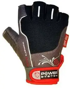 Перчатки для фитнеса Power System PS-2570 Woman's Power женские Black/Red S купить