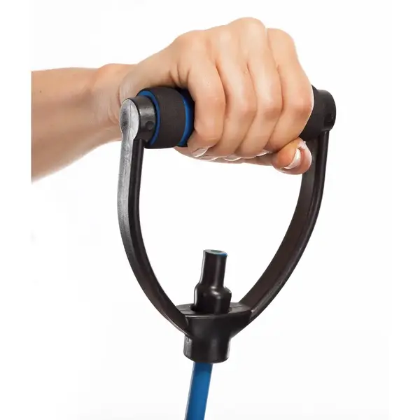 Эспандер трубчатый с ручками York Light, синий купить недорого в Украине, фото 7