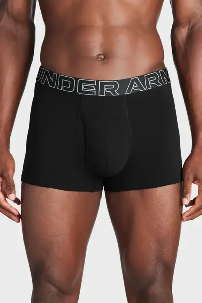 Труси UA M Perf Cotton 3in чорний Чол XL купити недорого в Україні, фото 2