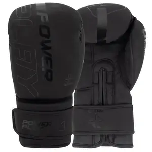 Боксерські рукавиці PowerPlay 3024 Ultra Mat Чорні 14 унцій купити