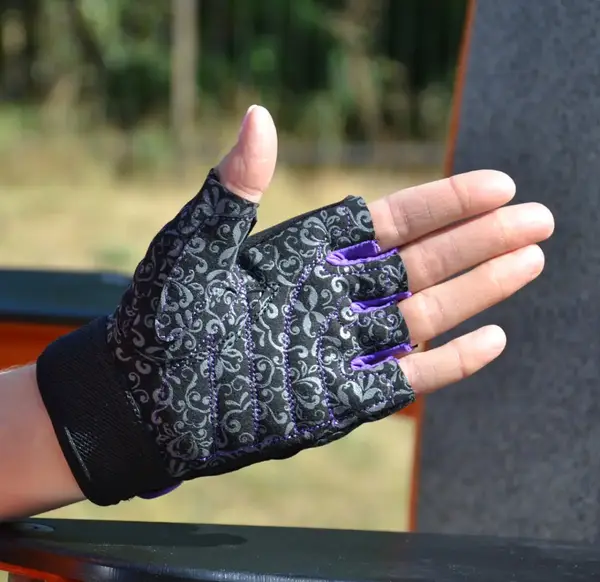 Рукавички для фітнесу Power System PS-2910 Classy Жіночі Purple S купити недорого в Україні, фото 5