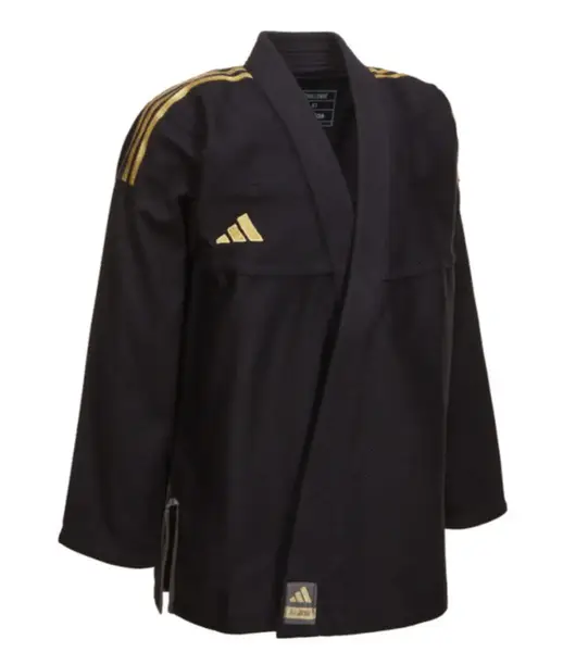 Кімоно для джиу-джитсу ChaIIenge чорний/золотий 190 | ADIDAS JJ350_2_0_P купити недорого в Україні, фото 4