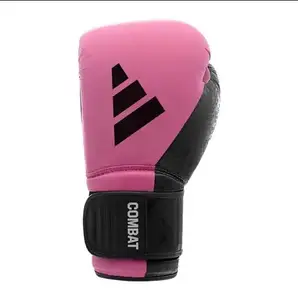 Боксерські рукавиці Adidas Combat 50 | 10 унцій | рожево/чорні | ADIDAS ADIC50TG купити