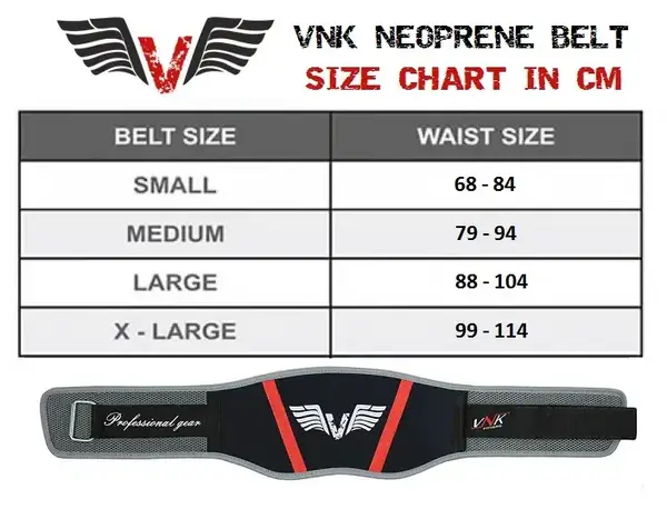 Пояс для важкої атлетики VNK Neoprene M купити недорого в Україні, фото 7
