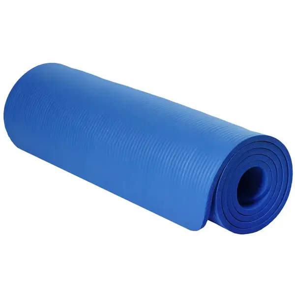 Коврик для йоги и фитнеса Power System PS-4017 NBR Fitness Yoga Mat Plus Blue (180х61х1) купить недорого в Украине, фото 6