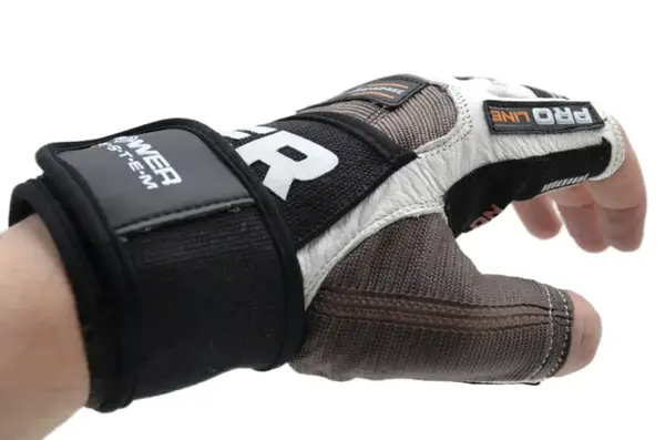 Перчатки для фитнеса Power System PS-2700 No Compromise Grey/White M купить недорого в Украине, фото 2