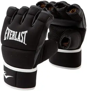 Перчатки EVERLAST CORE KICKBOXING GLOVE черный Уни S/M купить