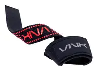Лямки для тяги VNK Gel | Чорний/Червоний купити