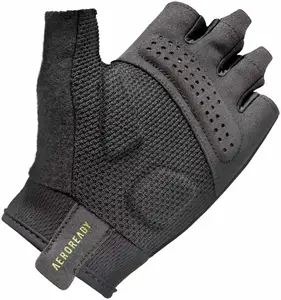 Рукавички для тренінгу Adidas Essential Training Gloves чорний, зелений Уні L купити