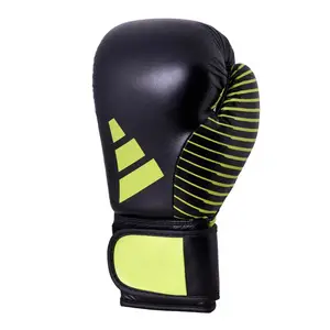 Перчатки с лицензией Wako для бокса и кикбоксинга| 10 унций | черно/зеленый | ADIDAS adiKBWKF200 купить