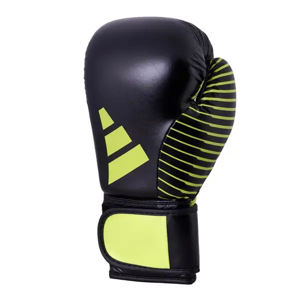 Перчатки с лицензией Wako для бокса и кикбоксинга| 10 унций | черно/зеленый | ADIDAS adiKBWKF200 купить недорого в Украине, фото 2