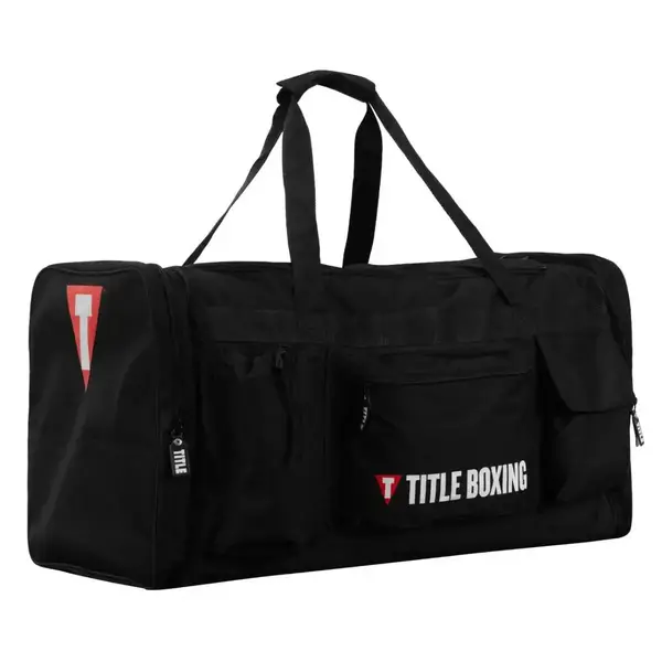Спортивна сумка TITLE Boxing Deluxe Gear Bag Black купити недорого в Україні, фото 2