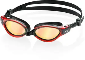 Окуляри для плавання Aqua Speed TRITON 2.0 MIRROR 60409 чорний, червоний Уні OSFM купити