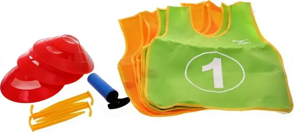 Ворота футбольні дитячі Ramiz ZOG.26002 135 x 100 см, синьо-жовті купити недорого в Україні, фото 4