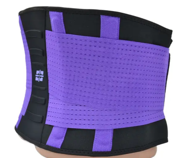 Пояс-корсет для підтримки спини Power System PS-6031 Waist Shaper Purple L/XL купити недорого в Україні, фото 2