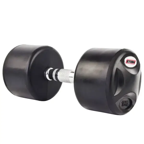 Гантель прорезиненный Stein 16 кг купить