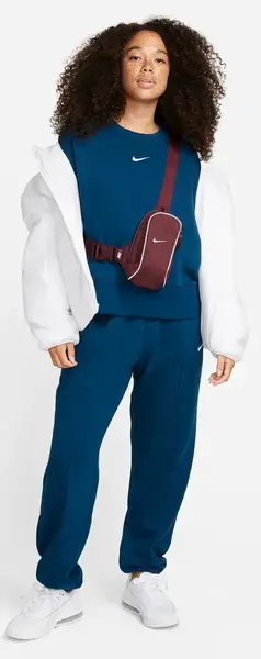 Сумка через плечо Nike NK NSW ESSNTL CRSSBDY-MTL PULL 1L бордовый Уни 20.5x12.5x5 см купить недорого в Украине, фото 3