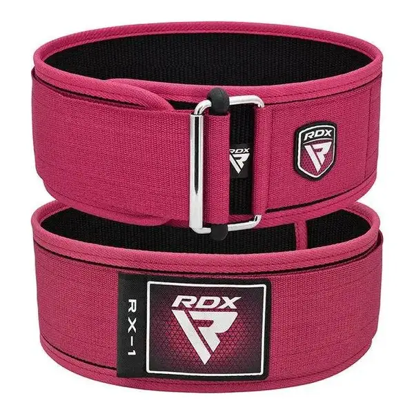 Пояс для тяжелой атлетики RDX RX1 Weight Lifting Belt PINK-S купить недорого в Украине, фото 2