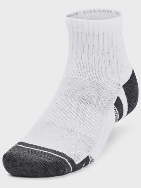 Носки UA Performance Cotton 3p Qtr белый Уни LG купить недорого в Украине, фото 2