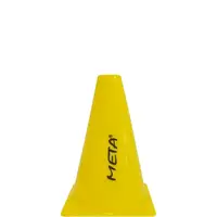 Конус для тренировок Meta Coloured Cone желтый Уни 15 см купить