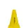 Конус для тренувань Meta Coloured Cone жовтий Уні 15 см