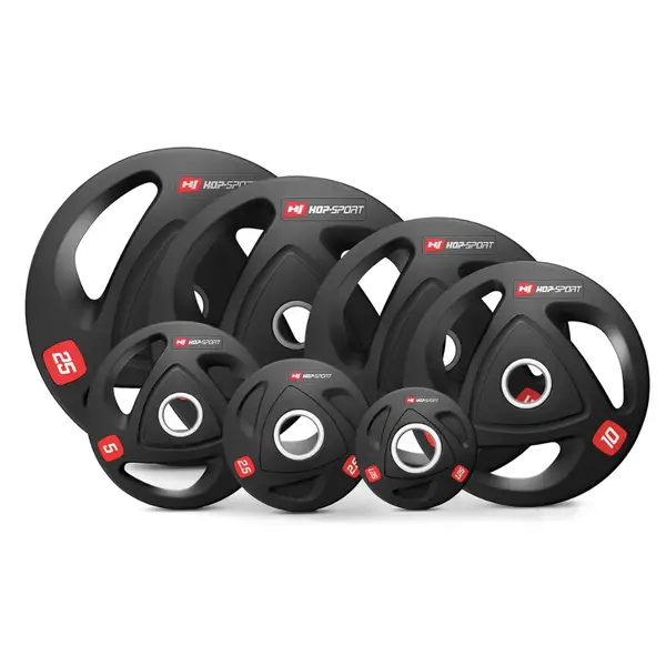 Набор олимпийский Hop-Sport PRO 145 кг с грифом 165см. купить недорого в Украине, фото 5