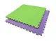 Татамі мат EVA 20 мм 1х1м Фіолетово-Зелений купити