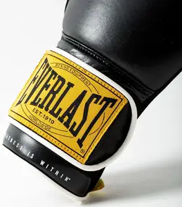 Боксерські рукавиці Everlast 1910 CLASSIC TRAINING GLOVE чорний Уні 12 унцій купити