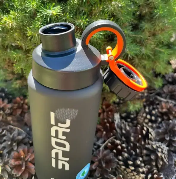 Бутылка для воды CASNO 800 мл KXN-1242 Черная купить недорого в Украине, фото 9