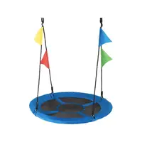 Садова гойдалка - гніздо Outtec XXL з прапорцями синій купити