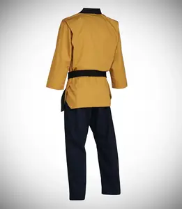 Добок для тхеквондо ADIDAS POOMSAE PREMIUM | жовто-чорний 190 | ADITPGM01 купити