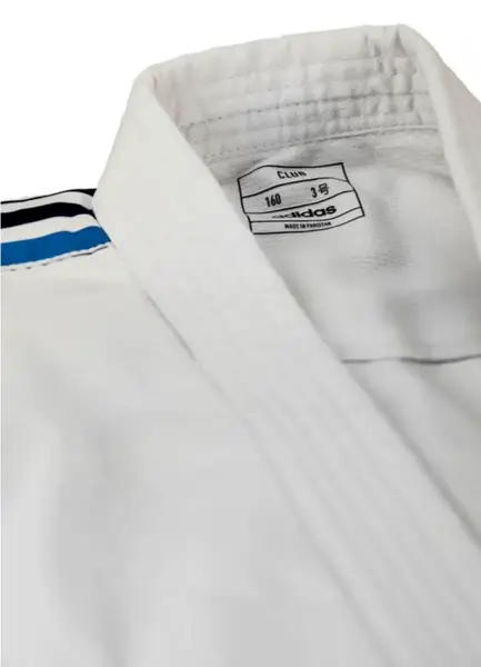 Кімоно для дзюдо Adidas серії Club синій градієнт 130 | біле| Adidas J350P купити недорого в Україні, фото 4