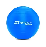 Фитбол Hop-Sport 45см голубой + насос 2020 купить