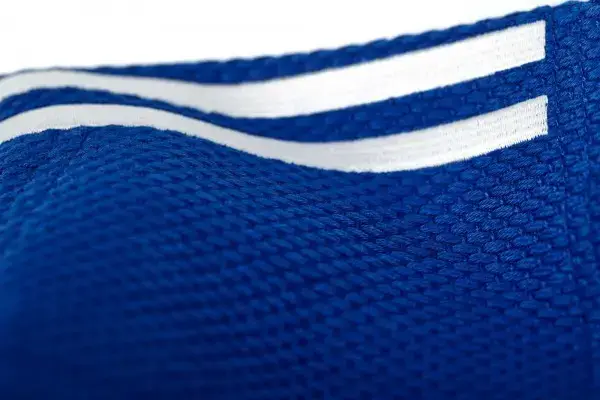 Кимоно для дзюдо Champion III с лицензией IJF | синий/белые полосы 185 | ADIDAS J-IJFB-2 купить недорого в Украине, фото 7