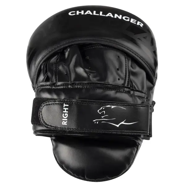 Лапи боксерські PowerPlay 3041 Чорні PU [пара] купити недорого в Україні, фото 3