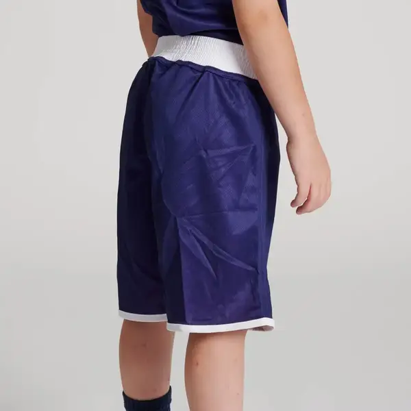 Шорты боксерские Leone 2в1 Face Junior XL | Красный|Синий купить недорого в Украине, фото 5