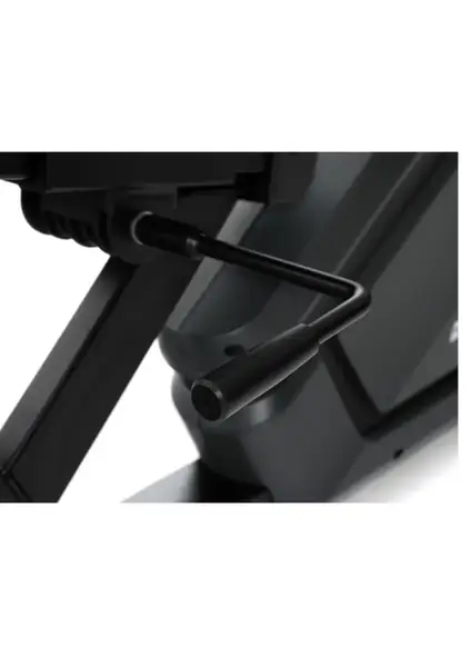 Горизонтальный велотренажер HS-120L Ravel черно-зеленый + мат купить недорого в Украине, фото 6