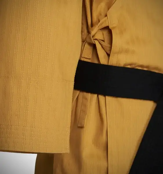 Добок для тхеквондо ADIDAS POOMSAE PREMIUM | жовто-чорний 190 | ADITPGM01 купити недорого в Україні, фото 4