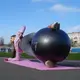 Мяч для фитнеса (фитбол) PowerPlay 4001 Ø65 cm Gymball Черный + насос купить