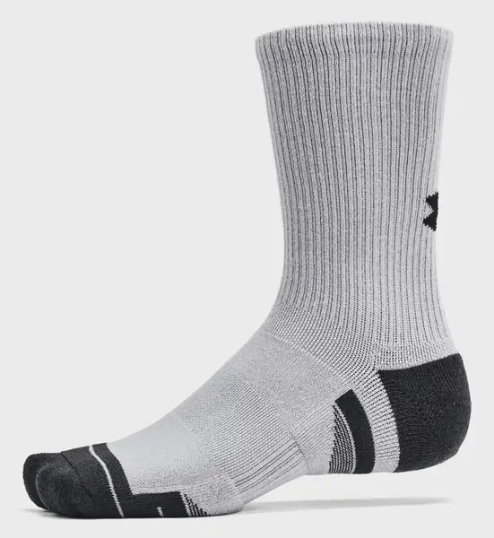 Шкарпетки UA Unisex Perf Tech 6pk Crew чорний, сірий, білий Уні LG купити недорого в Україні, фото 3