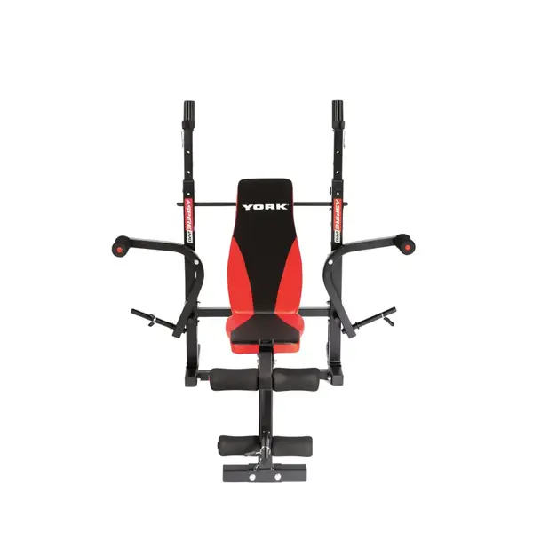 Лава для жиму York Fitness ASPIRE 220 зі стійкою для штанги та партою Скотта купити недорого в Україні, фото 4
