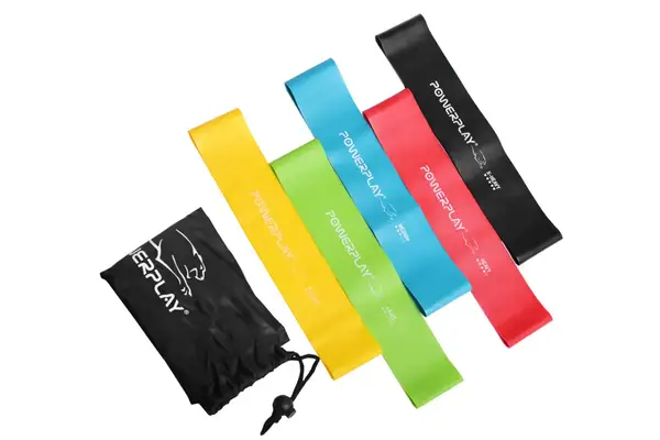 Резинки для фітнесу PowerPlay 4113 Mini Power Band Set набір із 5 шт. (від 1 до 20 кг) купити недорого в Україні, фото 6