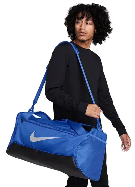 Сумка Nike NK BRSLA M DUFF - 9.5 60L синій Уні 64x30x30 см купити недорого в Україні, фото 5