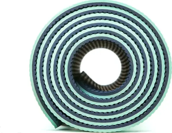 Килимок для йоги Adidas Double Sided Yoga Mat ментоловий, сірий Уні 176 х 61 х 0,6 см купити недорого в Україні, фото 5