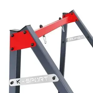 Каркас для гойдалки K-SPORT КSОZ016, 164 х 140 х 206 см - червоно-сірий купити