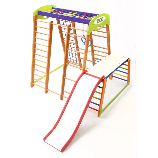 Спортивний комплекс для дому "Карапуз Plus 1-1" купити недорого в Україні, фото 2